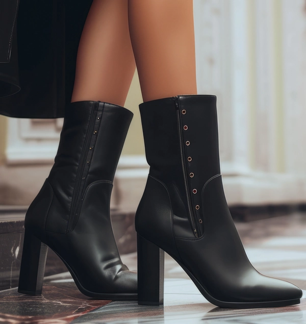 Bottines cuir